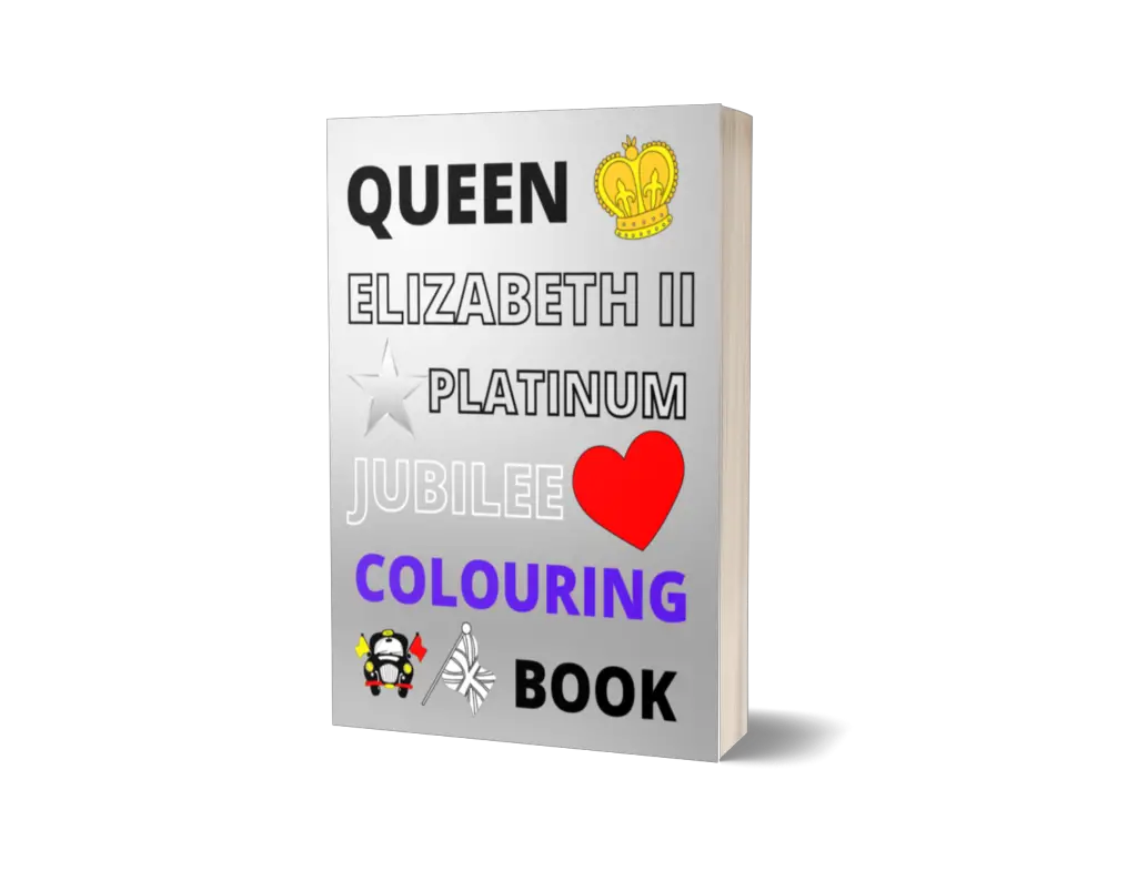 Queen Elizabeth ii Platinum Jubilee Colouring Book