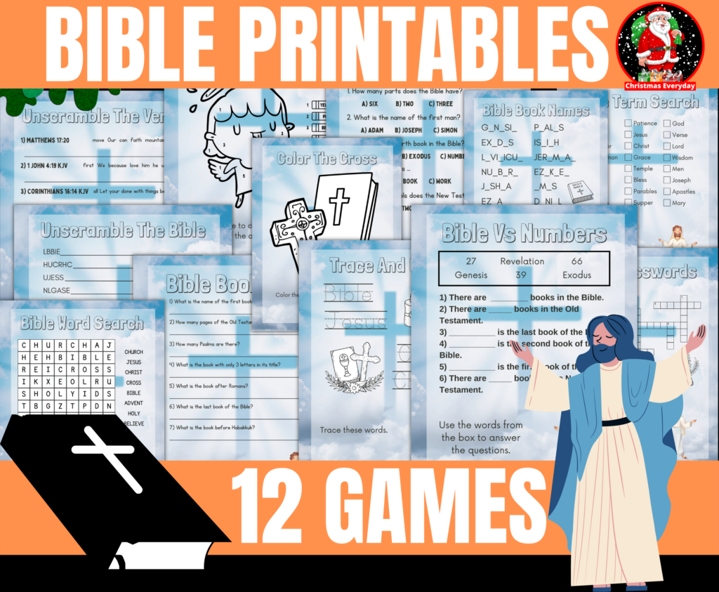 Printable Bible Games