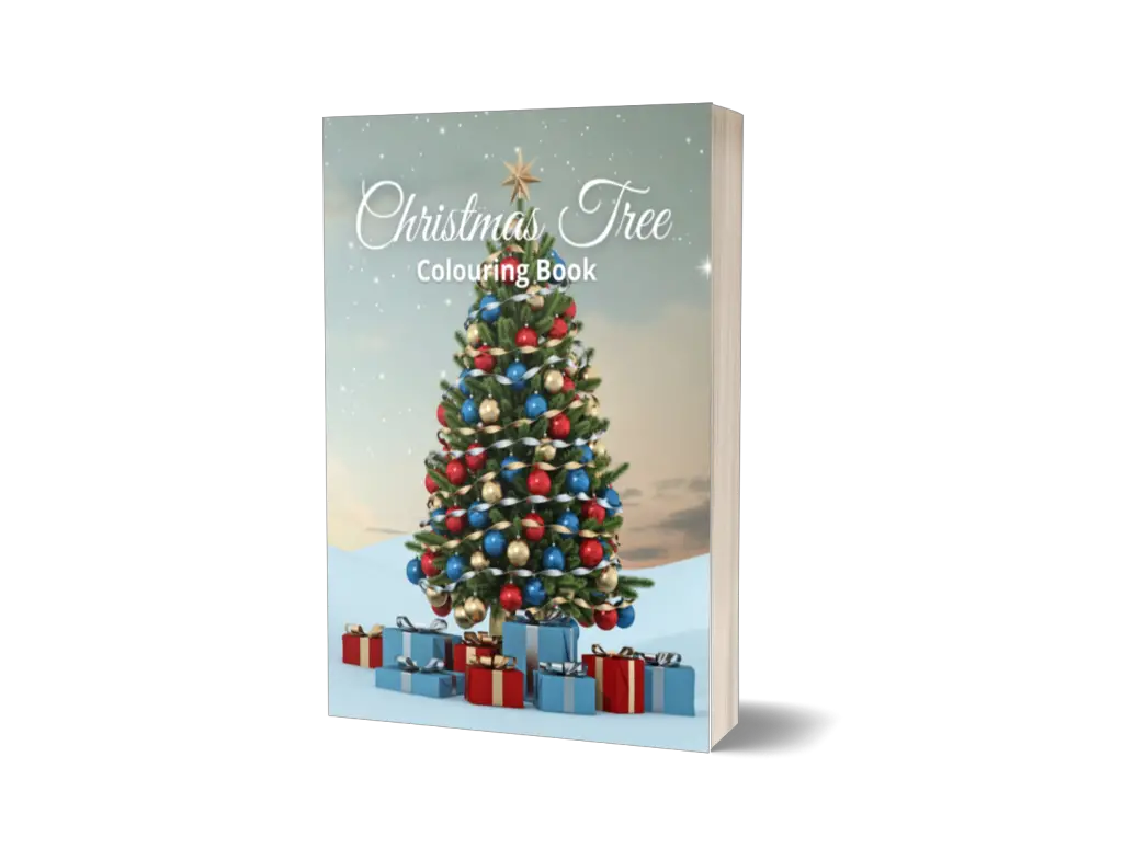 Christmas Tree Colouring Book