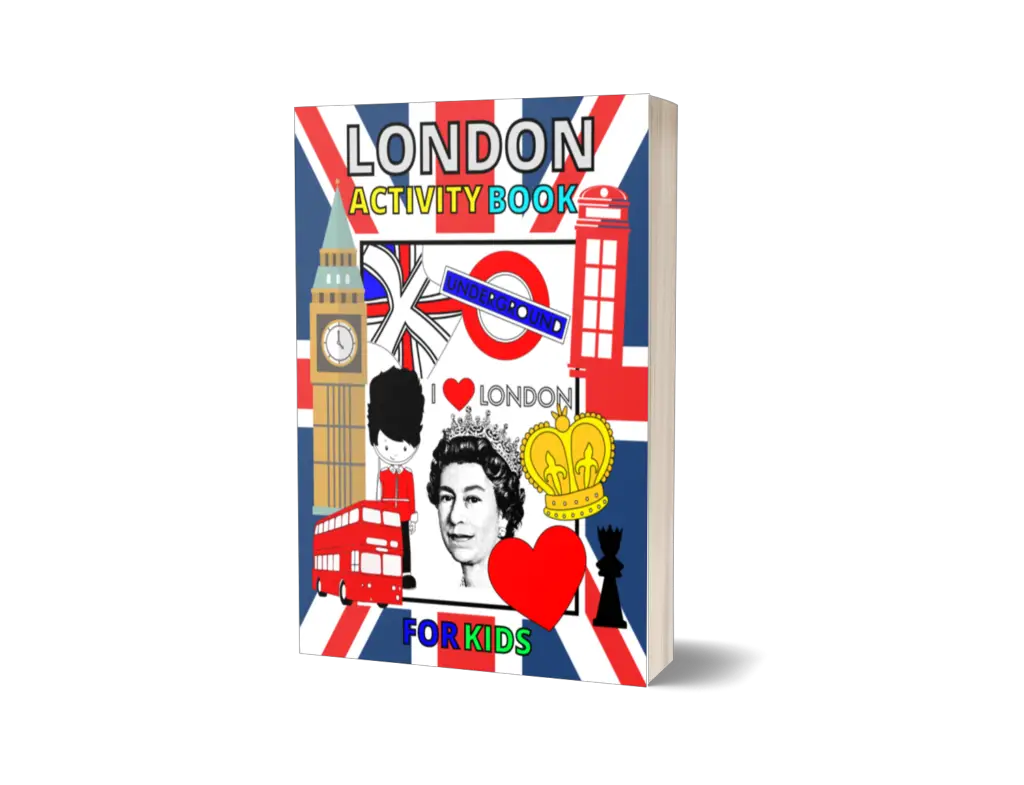 London Activity Book For Kids