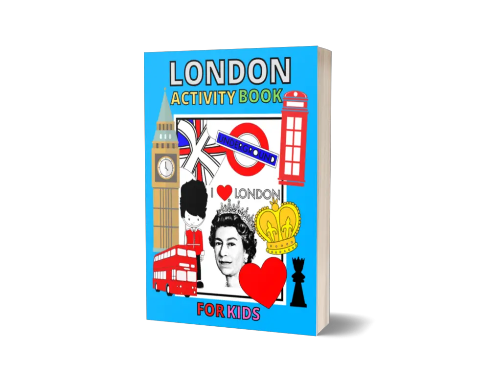 London Activity Book For Kids