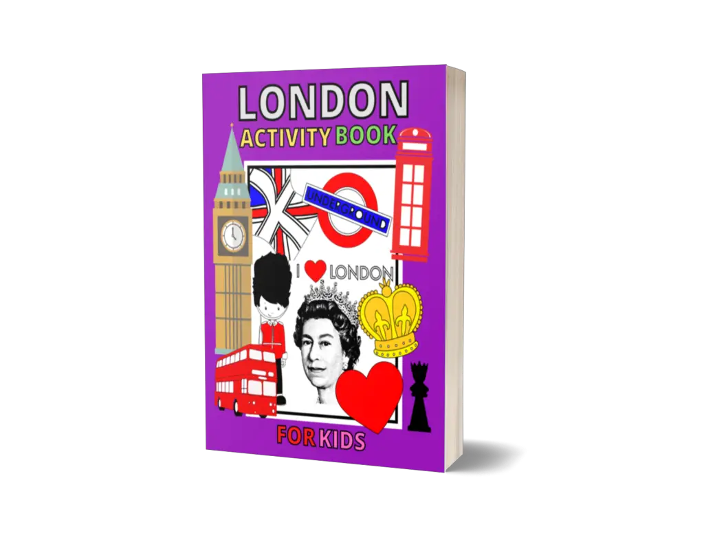 London Activity Book For Kids