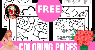 Free Mothers Day Coloring Page