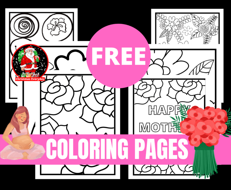 Free Mothers Day Coloring Page