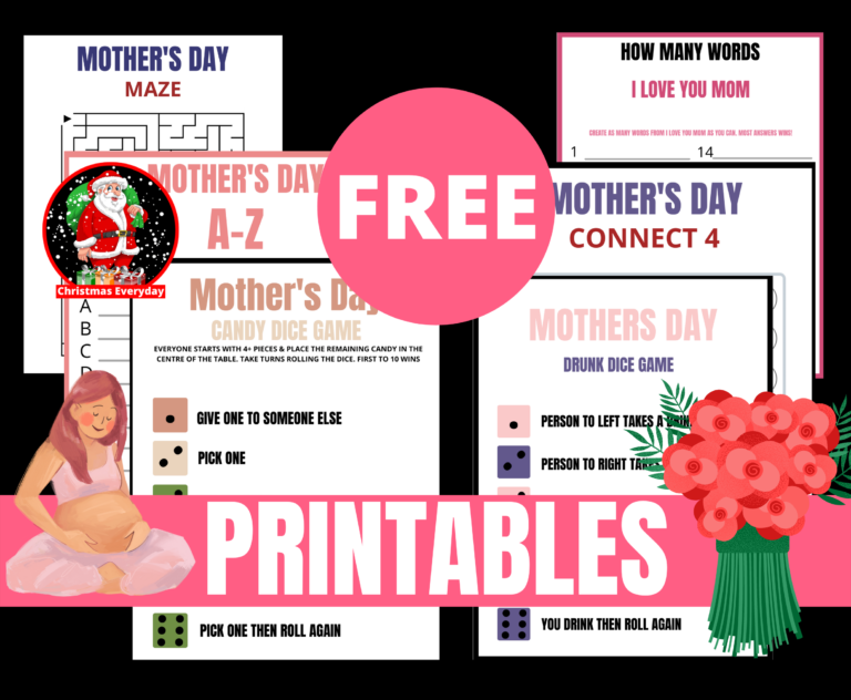 Free Mothers Day Printables