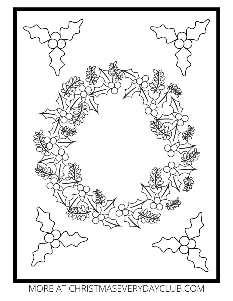 Free Christmas Colouring Pages For Kids