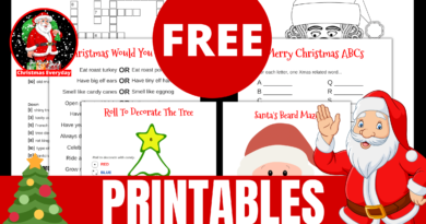 Free Printable Christmas Party Games