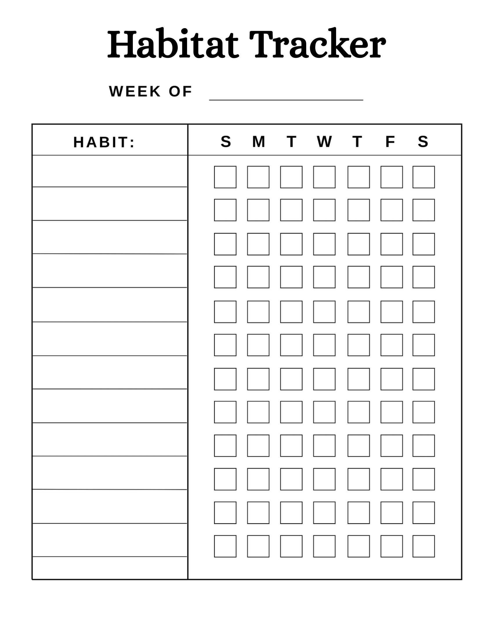 8 Free Self Care Printables For Every Day Use - Christmas Everyday Club