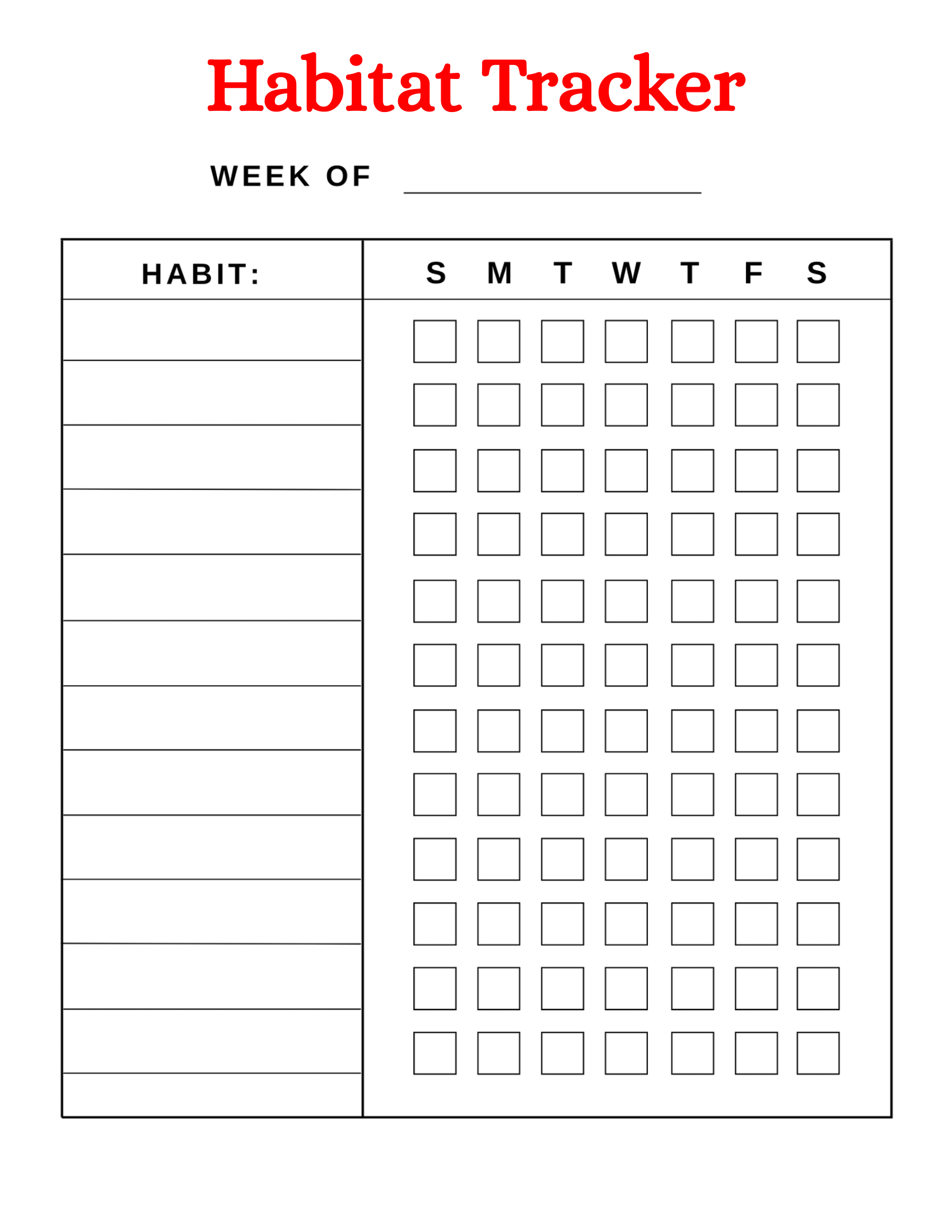 8 Free Self Care Printables For Every Day Use - Christmas Everyday Club