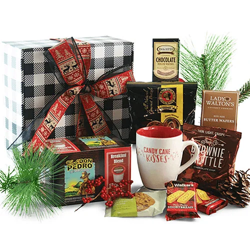 K-Cup Christmas gift basket