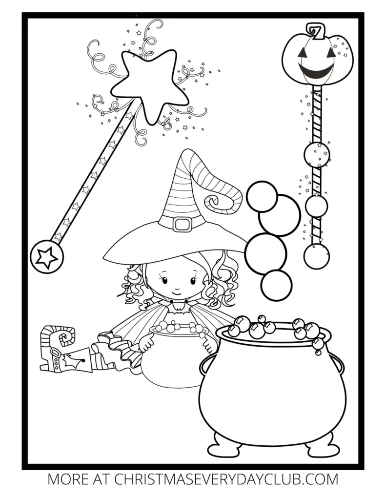 Halloween Colouring Pages