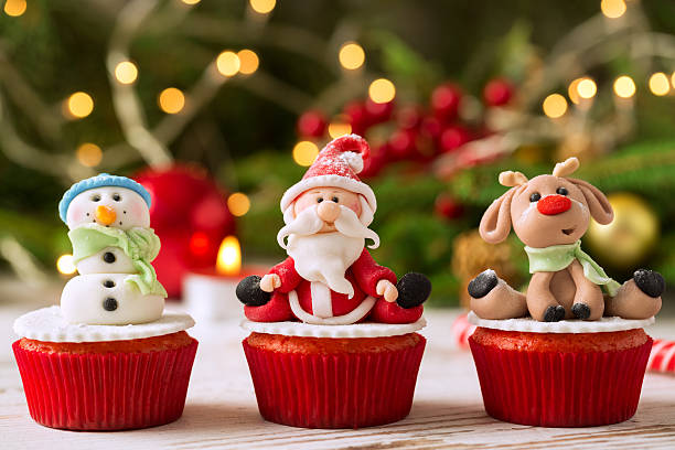 Santa Claus Cupcakes