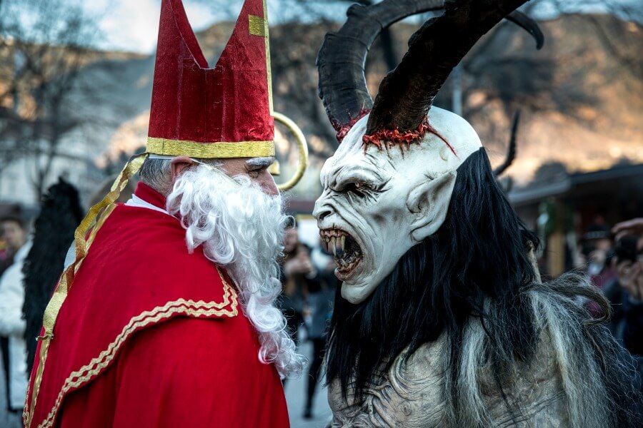 Krampus in Germany, Hungary, and Austria