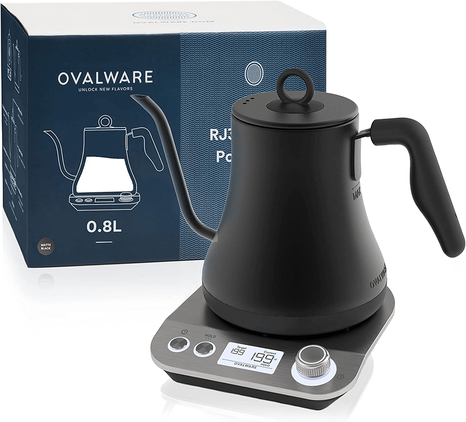 Ovalware RJ3 Cold Brew Maker and Tea Infuser