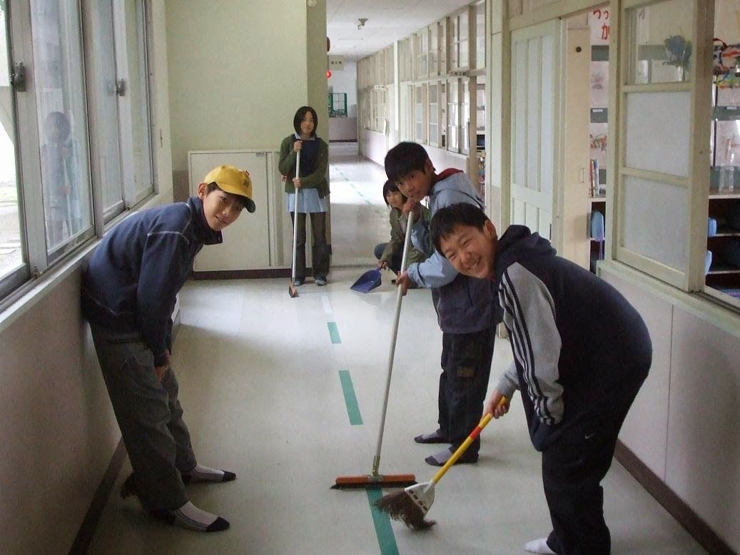 Cleaning in Japan