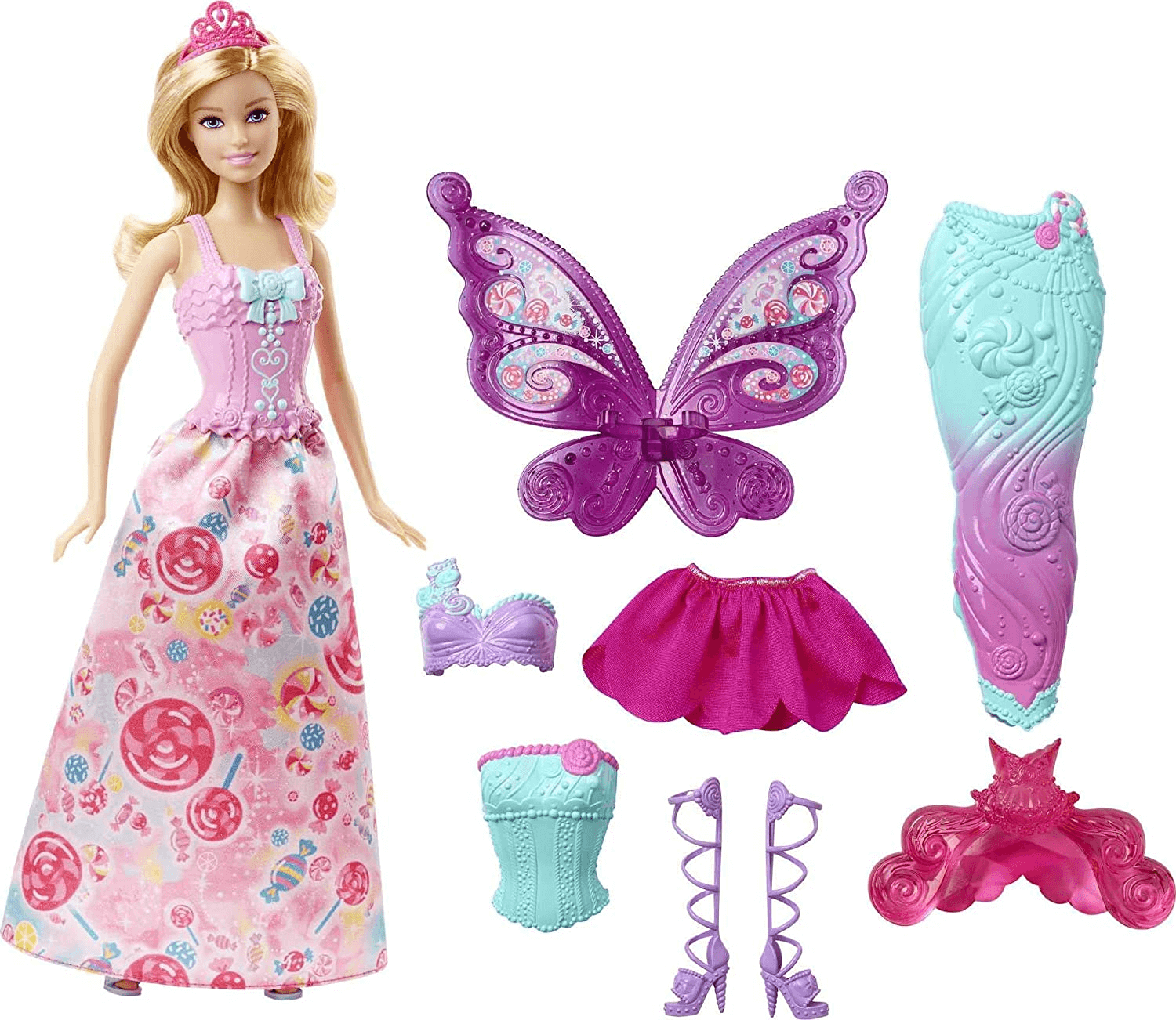 Barbie Fairytale Dress-Up Doll