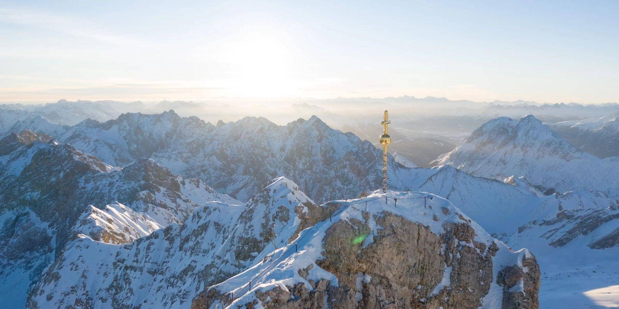 Zugspitze and Alps
