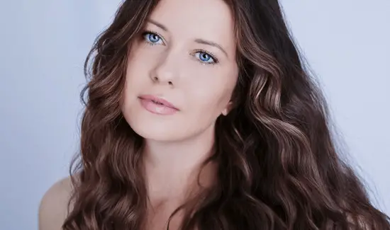 Hairstyle with natural waves