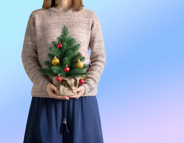 Burlap Christmas Tree Skirt