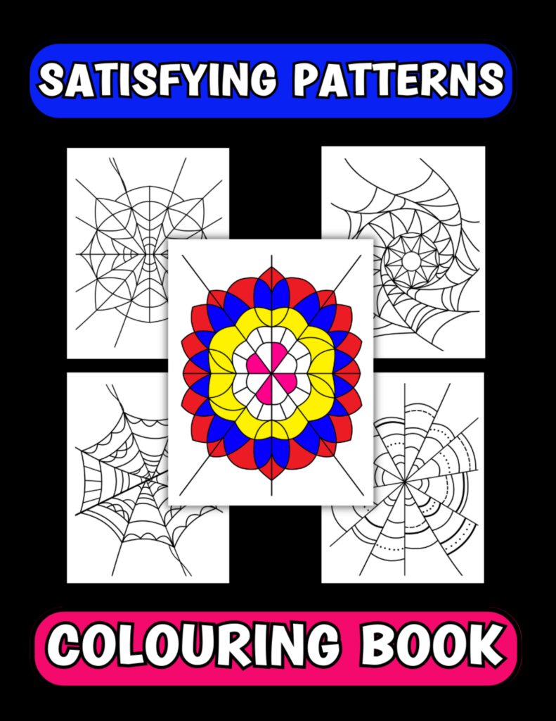Satisfying Patterns Colouring Books