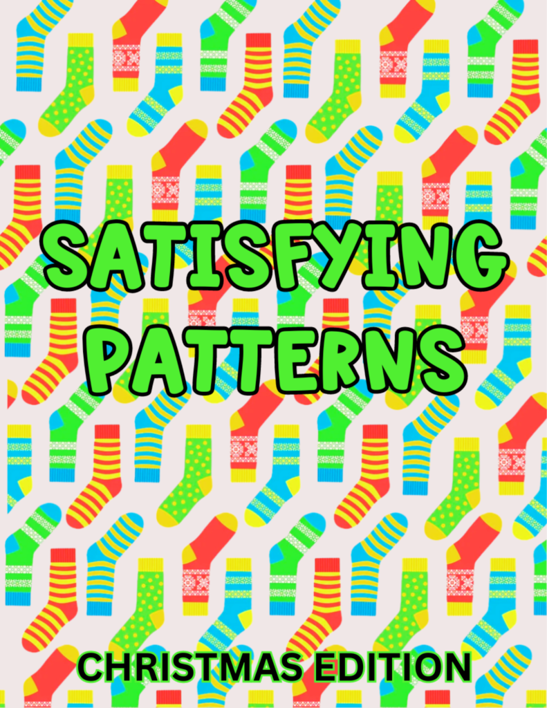 Satisfying Patterns Colouring Pages