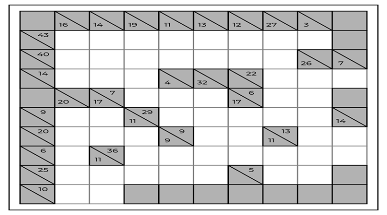 Christmas Cookie Kakuro Puzzles