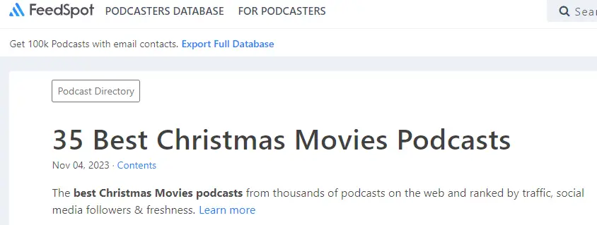 Best Movie Podcast