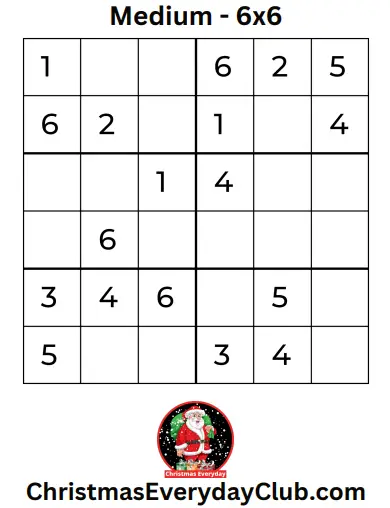 Sudoku Puzzles for Holiday Cheer