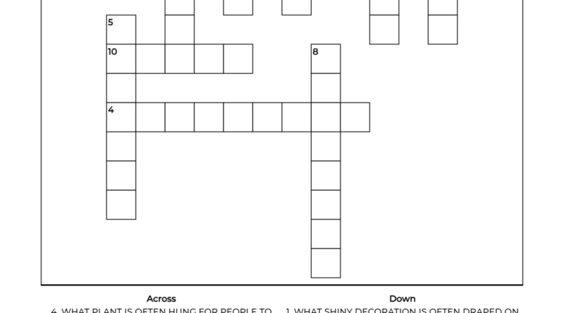 Puzzling Delight: Crossword Stocking Stuffers for Ultimate Holiday Fun