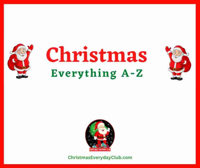 Christmas A-Z Game