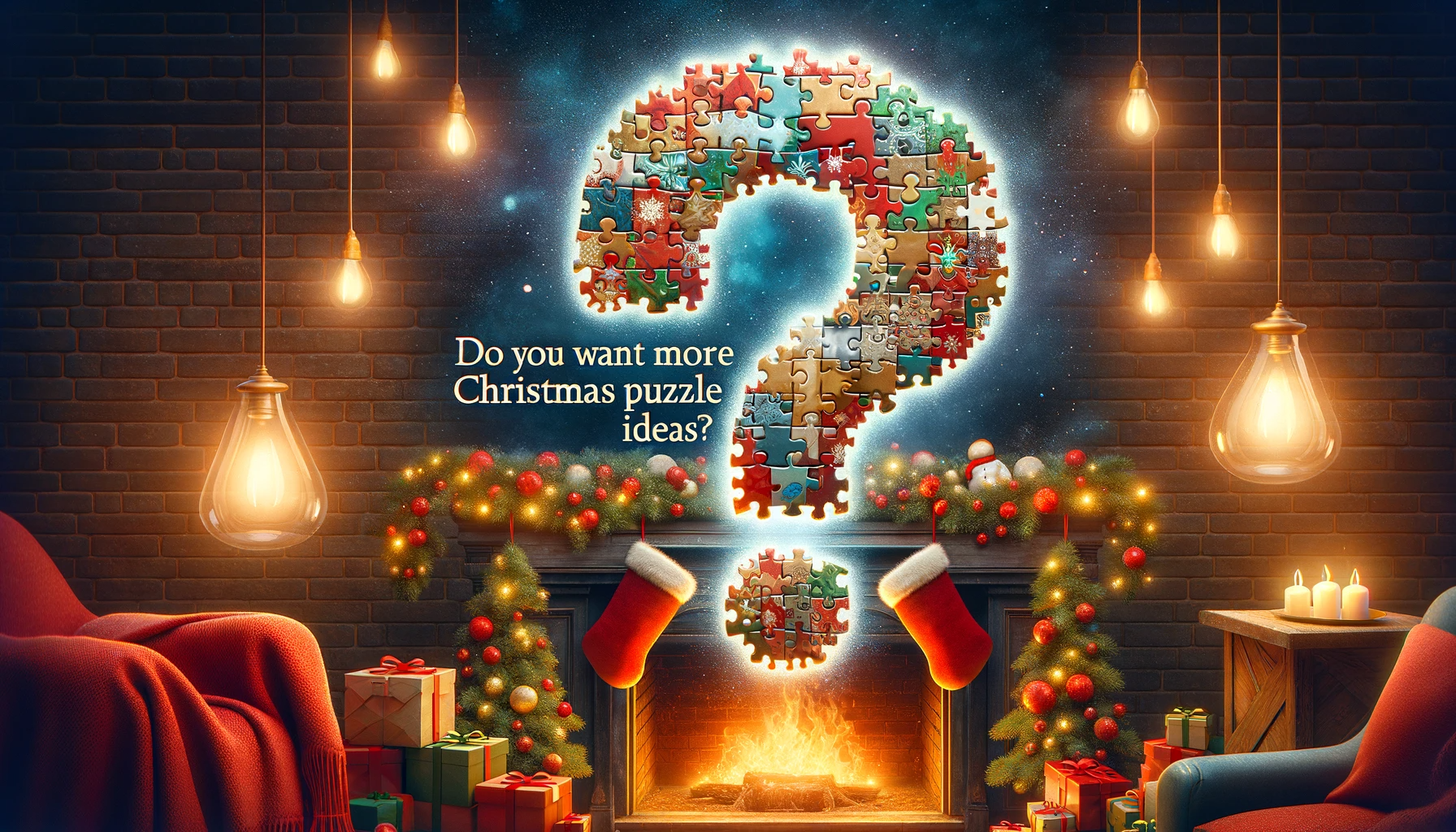 Do you want more Christmas Puzzle Ideas