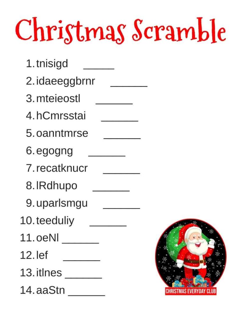 Word Scramble