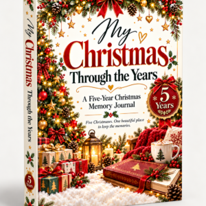 Christmas Through the Years: 5-Year Memory Book