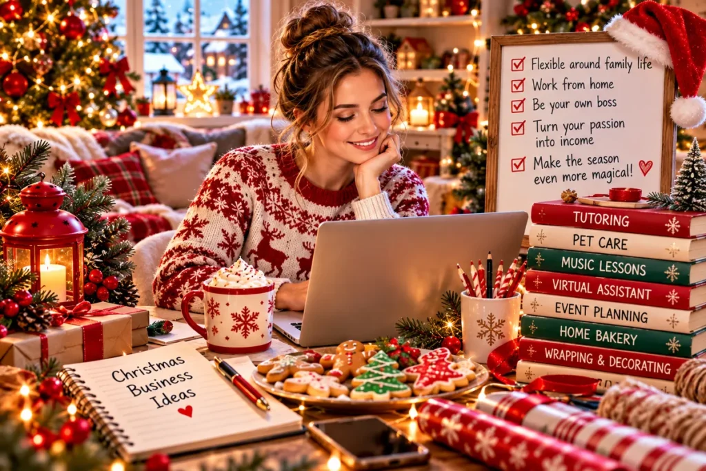 How Stay-at-Home Parents Can Turn Christmas Passion Into a Fun Side Business